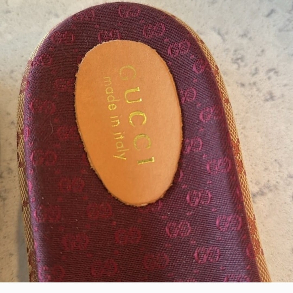 Gucci Beige and Brown Flats - Picture 4 of 4
